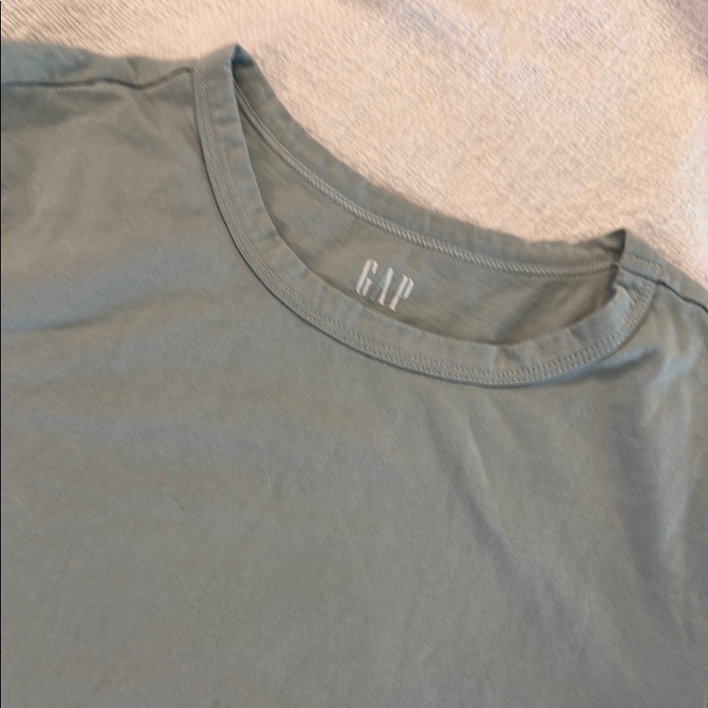 GAP Green Short Sleeve Tee Classic Crew Neck
